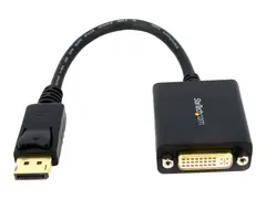 StarTech.com DisplayPort to DVI-D Adapter 1920x1200 - Passive DVI Video Converter with Latching DP Connector (DP2DVI2) - DisplayPort-adapter - 15.2 cm