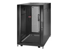 APC NetShelter SX - Rack skap - svart 18U - 19&quot; - TAA-samsvar - for P/N: SURT48RMXLBP