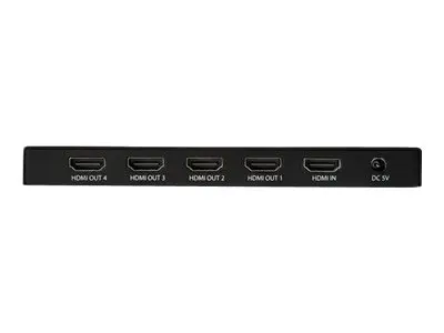 StarTech.com HDMI Splitter - 4-Port 4K 60Hz 1 In 4 Out Way Port (S...