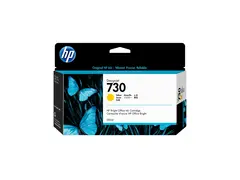 HP 730 - 130 ml - gul - original DesignJet - blekkpatron - for DesignJet SD Pro MFP, T1600, T1600dr, T1700, T1700dr, T1708, T1708dr, T2600, T2600dr