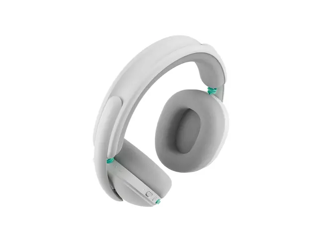 Logitech G G325 - Hodesett - full størrelse Bluetooth / LIGHTSPEED - trådløs - USB-C via Bluetooth-adapter - hvit 
