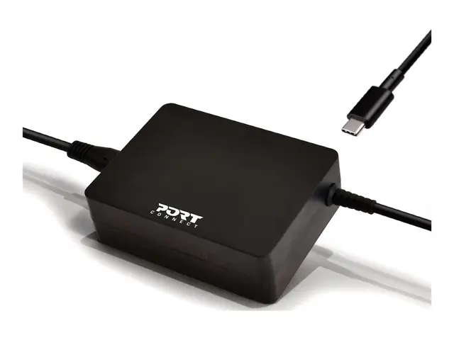 PORT Connect POWER SUPPLY TYPE C - Strømadapter AC 100-240 V 90 wa...