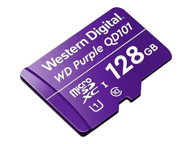 WD Purple SC QD101 WDD128G1P0C - Flashminnekort - 128 GB - UHS-I U...