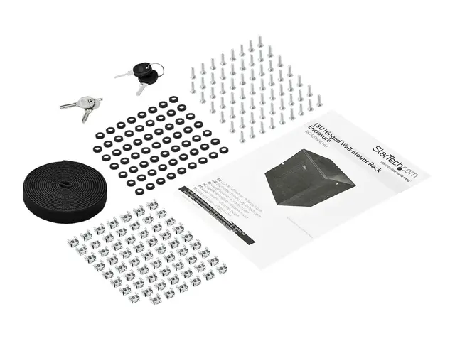 Startech 15U 19" Wall Mount Network Cabinet, 16" Deep Hinged Locki...