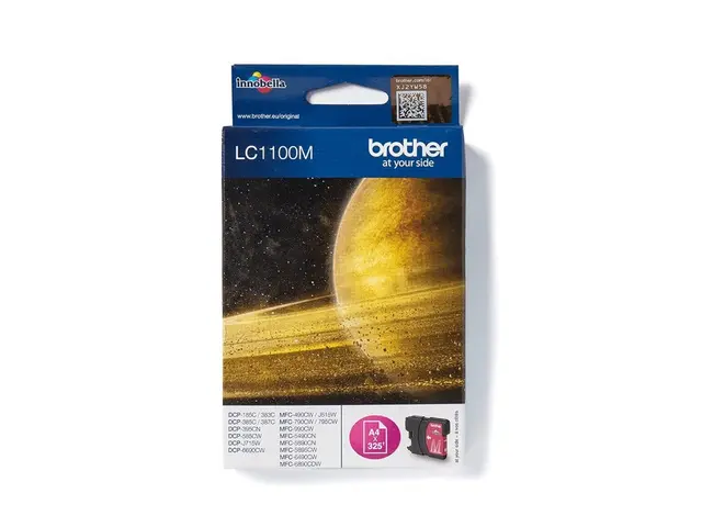 Brother LC1100M - Magenta - original - blekkpatron - for Brother D...
