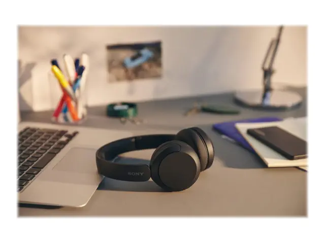 Sony WH-CH520 - Hodetelefoner med mikrofon on-ear Bluetooth trådlø...