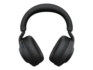 Jabra Evolve2 85 MS Stereo - Hodesett full st&#248;rrelse - Bluetooth - tr&#229;dl&#248;s, kablet - aktiv st&#248;ydemping - 3,5 mm jakk - lydisolerende - svart - Certified for Microsoft Teams