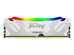 Kingston FURY Renegade RGB - DDR5 - modul 16 GB - DIMM 288-pin - 7200 MT/s / PC5-57600 - CL38 - 1.45 V - on-die ECC - hvit