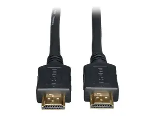 Eaton Tripp Lite Series High-Speed HDMI Cable, Digital Video with Audio, UHD 4K (M/M), Black, 3 ft. (0.91 m) HDMI-kabel - HDMI hann til HDMI hann - 91 cm - dobbeltisolert - svart