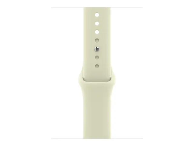 Apple - Bånd for smart armbåndsur - 46mm - S/M-størrelse - blek sa...