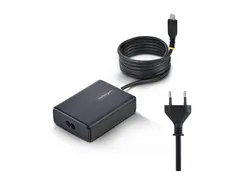 Startech - Strømadapter - USB-C - 100 watt 5 A - PD 3.0 (USB-C) - svart - Europa