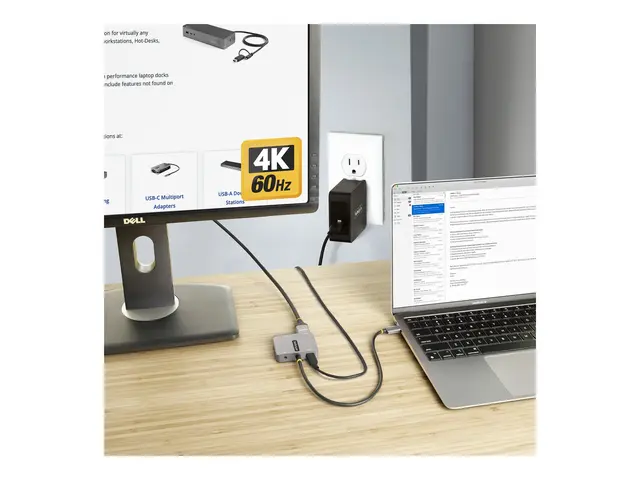 StarTech.com USB C Video Adapter, to HDMI VGA Multiport Adapter w/...