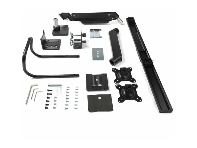 StarTech.com Desk Mount Dual Monitor Arm, Ergonomic VESA for 32" 1...