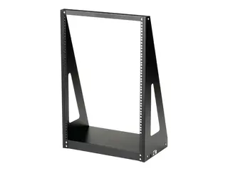 Startech 16U Open Frame Network Rack - 19" 2 Post Free Standing Desktop Rack for Computer, AV, Media, IT Equipment for Server Room (2POSTRACK16) Rack åpen ramme - 2-stangs - 16U - 19"