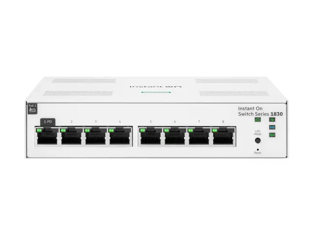 HPE Networking Instant On 1830 8G Switch - smart 8 x 10/100/1000 s...