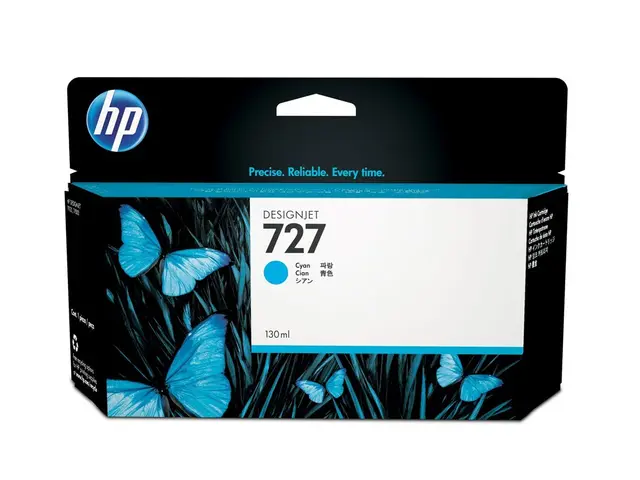 HP 727 - 130 ml - cyan - original - DesignJet - blekkpatron - for ...