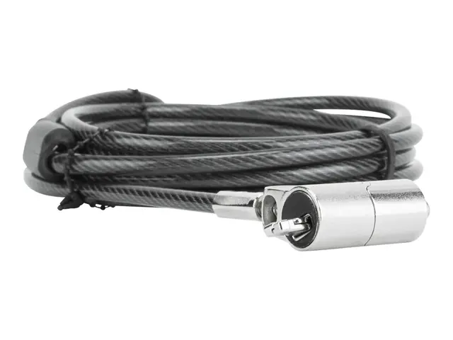 Targus Defcon Compact Keyed Cable Lock - Sikkerhetskabellås - svar...