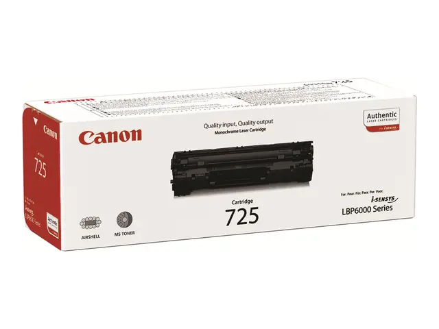 Canon CRG-725 - Svart original tonerpatron for i-SENSYS LBP6000, L...