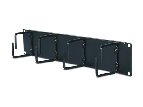 APC - Kabelordner - svart - 2U - for NetShelter EP; NetShelter ES; Netshelter VS; Netshelter VX; NetShelter WX