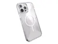 Speck Presidio Perfect-Clear Grip Baksidedeksel for mobiltelefon - MagSafe-samsvar - blank - for Apple iPhone 13 Pro Max