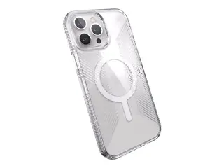 Speck Presidio Perfect-Clear Grip Baksidedeksel for mobiltelefon - MagSafe-samsvar - blank - for Apple iPhone 13 Pro Max