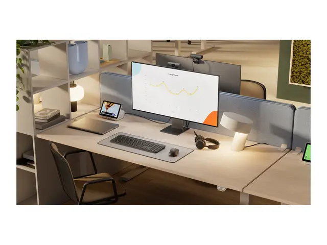 Logitech Signature Slim Solar+ K980 for Business - Tastatur full s...