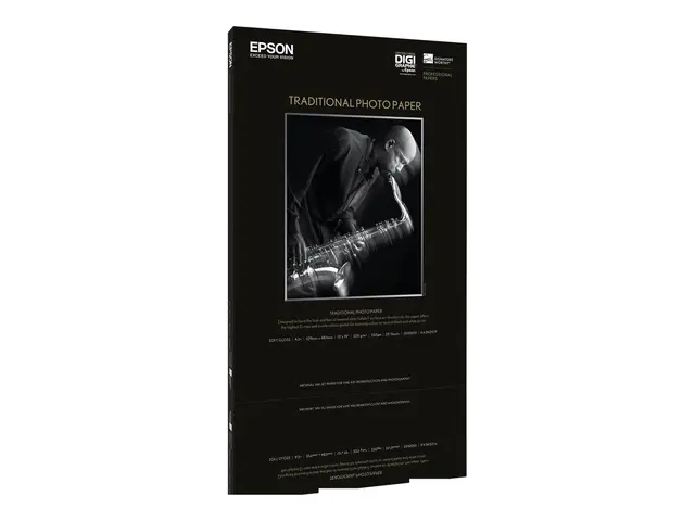 Epson Traditional Photo Paper - A2 (420 x 594 mm) - 330 g/m² - 25 ...