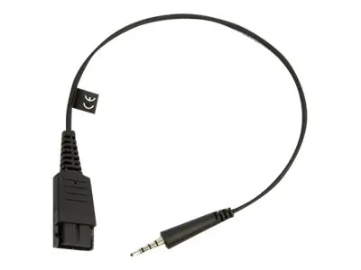 Jabra - Hodesettadapter - minijakk hann til Quick Disconnect hann ...