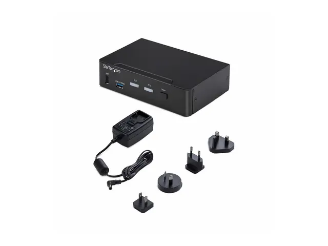 Startech - KVM / lyd USB-svitsj 2 x KVM/lyd/USB 1 lokalbruker stas...