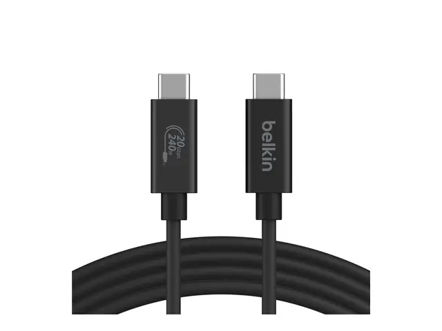 Belkin - USB-kabel 24 pin USB-C (hann) til USB 2.0 / 3.0 3.2 4.0 /...