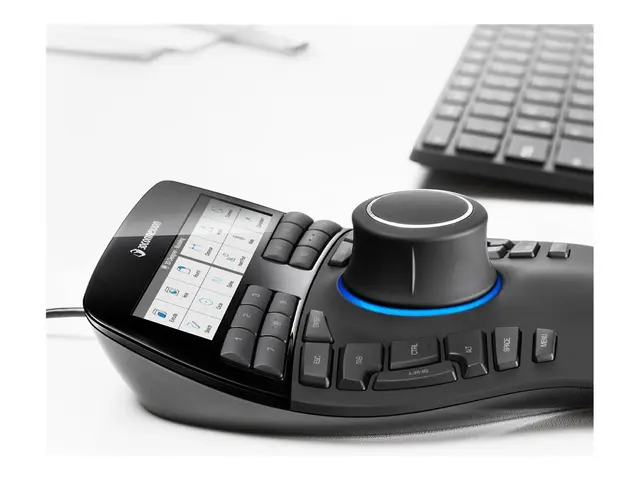 3Dconnexion SpaceMouse Enterprise - 3D-mus - 31 knapper - kablet -...
