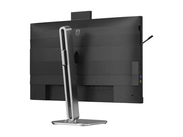 Philips 27B2U4601H - 4000 Series LED-skjerm - 27" - 2560 x 1440 QHD @ 120 Hz - IPS - 1500:1 - HDMI, DisplayPort, USB-C - høyttalere - sølv, koksgrå 