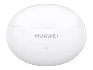 Huawei FreeBuds 5i - True wireless-hodetelefoner i &#248;ret - Bluetooth - aktiv st&#248;ydemping - keramisk hvit