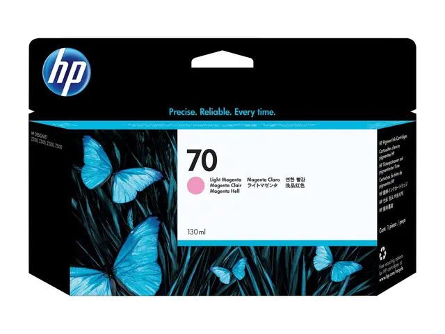 HP 70 - 130 ml lys magenta original DesignJet blekkpatron for HD P...