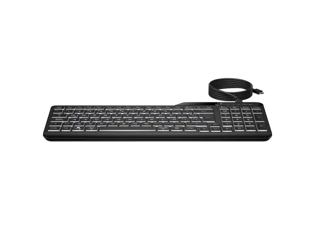 HP 405 - Tastatur muletienhet 65% compact bakbelysning USB Pan Nor...