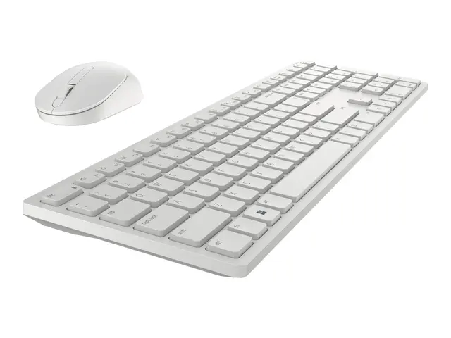 Dell Pro KM5221W - Tastatur- og mussett trådløs 2.4 GHz QWERTY Pan...