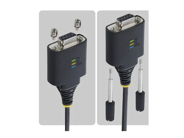 StarTech - USB-C / serial cable - USB-C (hann) til DB-9 (hunn) skr...