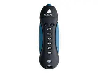 CORSAIR Flash Padlock 3 - USB-flashstasjon kryptert - 128 GB - USB 3.0