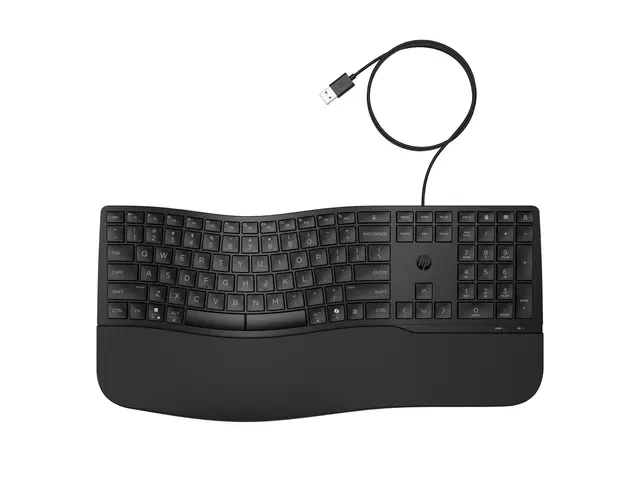 HP 485 Comfort - Tastatur multi-enhet, 23 programmerbare taster, 3...