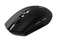 Logitech G G305 - Mus - optisk 6 knapper - tr&#229;dl&#248;s - 2.4 GHz - USB tr&#229;dl&#248;s mottaker - svart