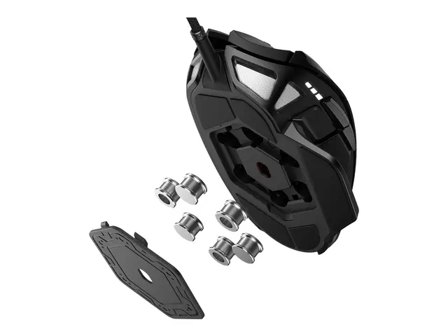 CORSAIR Gaming NIGHTSWORD RGB FPS/MOBA - Mus - optisk - 8 knapper ...