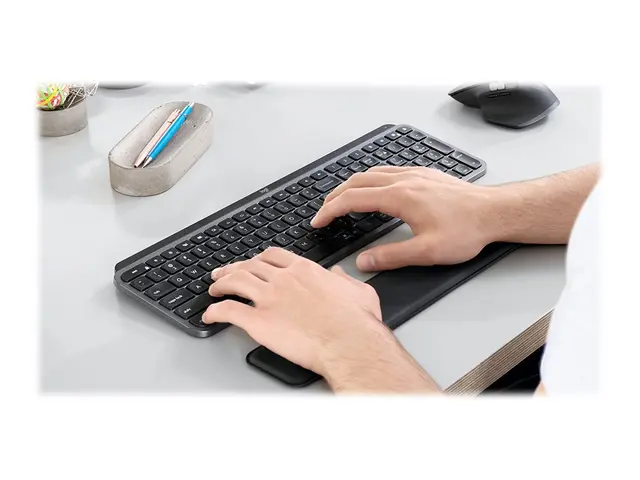 Logitech MX Palm Rest - Håndleddsstøtte for tastatur - grå
