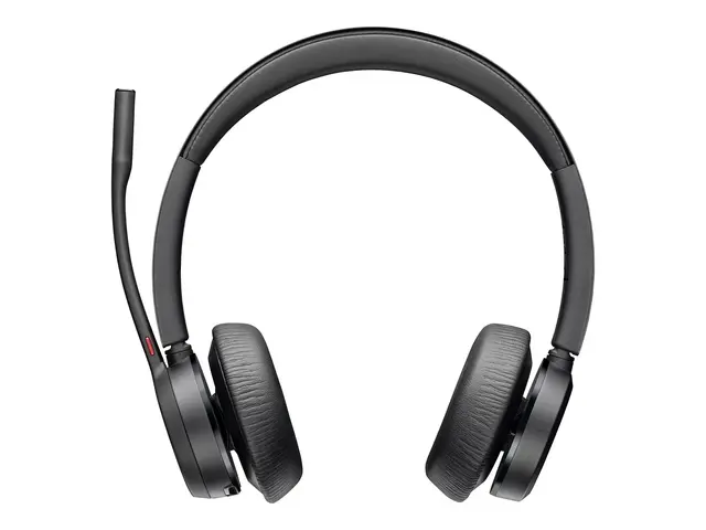 Poly Voyager 4320-M - Hodesett on-ear Bluetooth trådløs, kablet US...