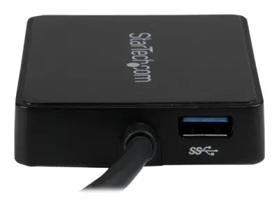 StarTech.com USB 3.0 to Dual Port Gigabit Ethernet Adapter w/ - 10...