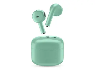 MUSIC SOUND SWAG - True wireless-hodetelefoner med mikrofon i &#248;ret - Bluetooth - gr&#248;nn