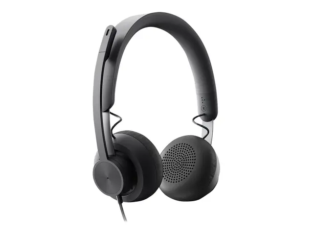 Logitech Zone Wired MSFT Teams - Hodesett - on-ear - kablet - USB-...