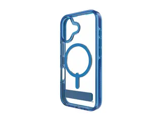 Zagg Santa Cruz Snap - Baksidedeksel for mobiltelefon med stativ - MagSafe-samsvar - rolig blå - for Apple iPhone 17, 17 Pro