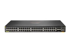 HPE Aruba Networking CX 6200F 48G 4SFP Switch Switch - Max. Stacking Distance 10 km - L3 - Styrt - 48 x 10/100/1000 + 4 x 100/1000 SFP - front og side til bakside - rackmonterbar