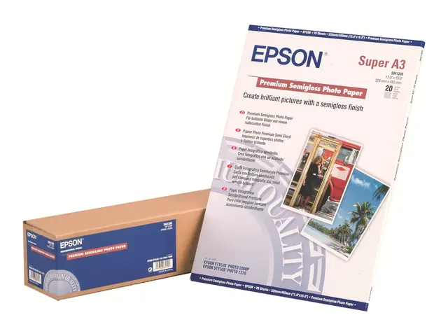 Epson Premium Semigloss Photo Paper - Halvblank - Rull (61 cm x 30...