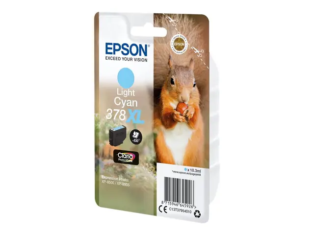 Epson - 10.3 ml - XL - lys cyan - original - blister - blekkpatron...